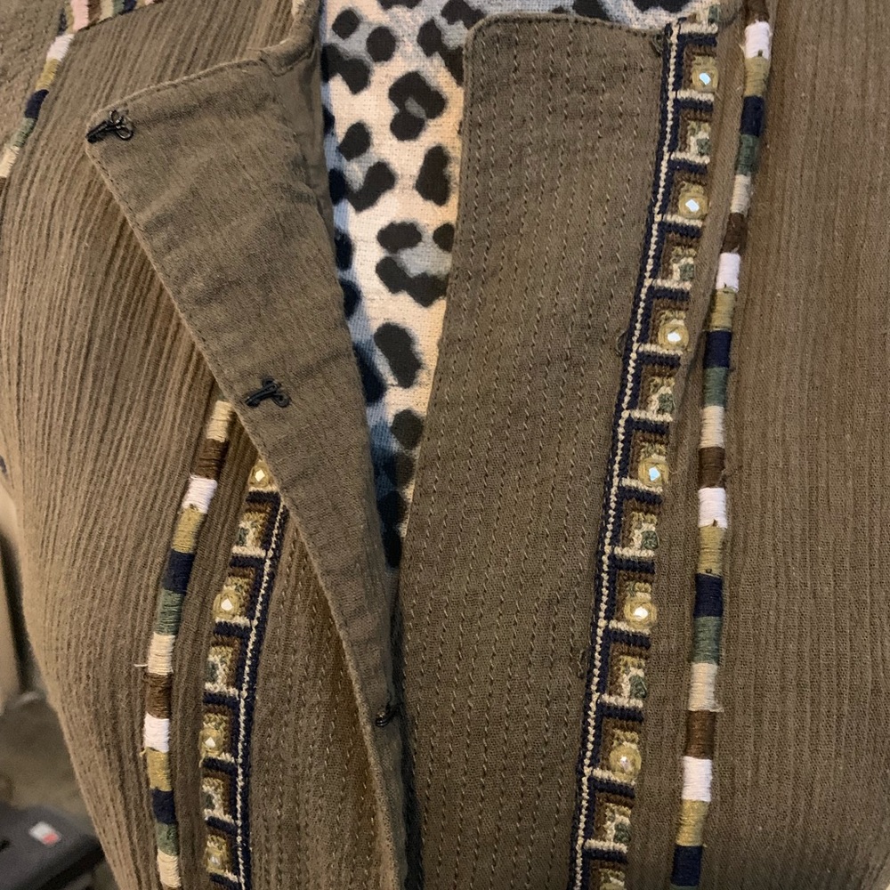 French Connection Embroidered Top - Picture 5 of 6